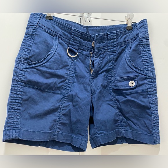 Preloved blue shorts utilitarian styling - Picture 1 of 3